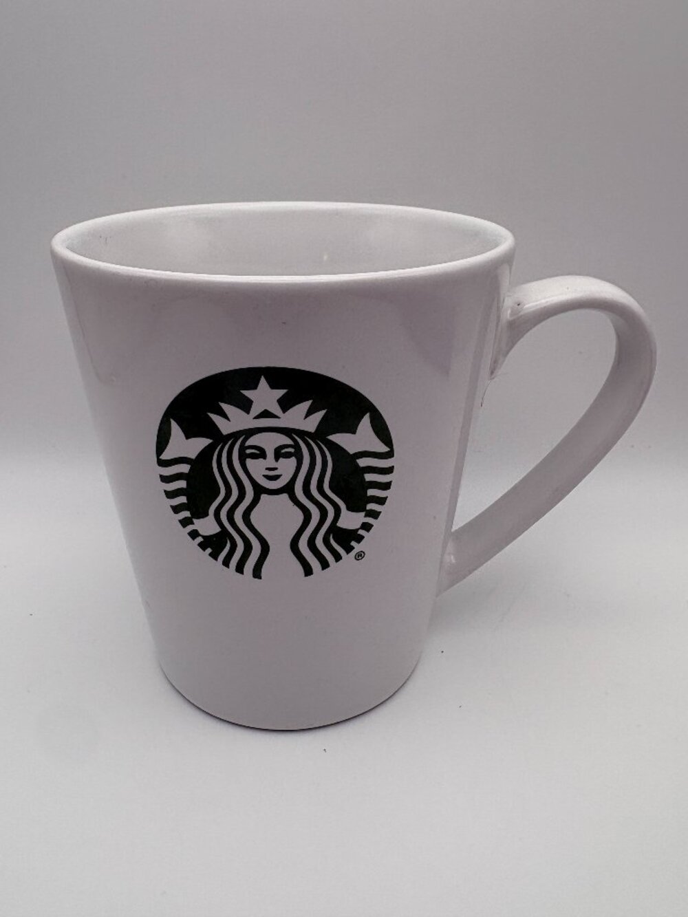 Starbucks 2015 White Logo 285ml / 9.63oz Ceramic Latte Coffee Mug (SKU: 003MG)